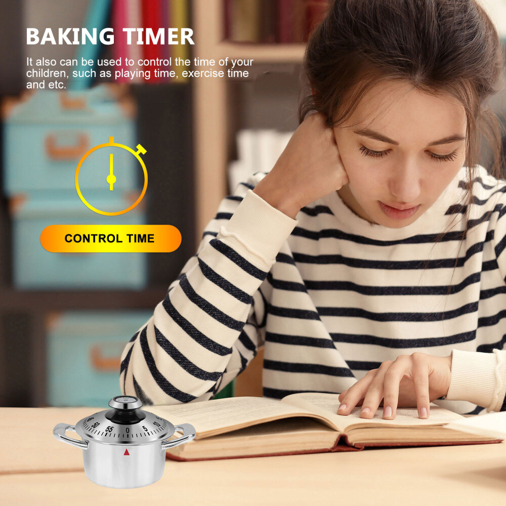Baking Timer Kitchen Timer Manual Mechanical Cooking Timer Cooking Alarm Clock
