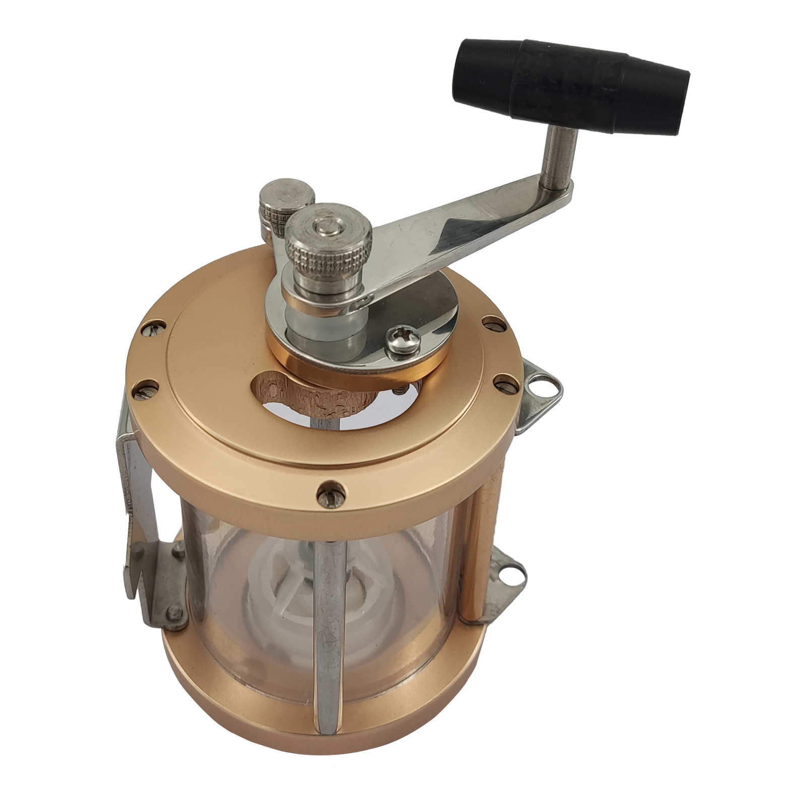 ISURE MARINE Aluminum Deep Sea Fishing Reel Salt & Pepper Grinder Set Mills