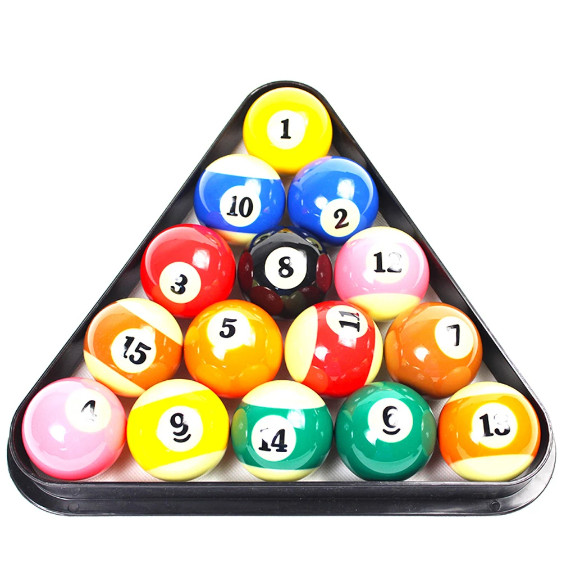 The Standard Size  Plastic 8 Ball Pool Billiard Table Rack Triangle Rack