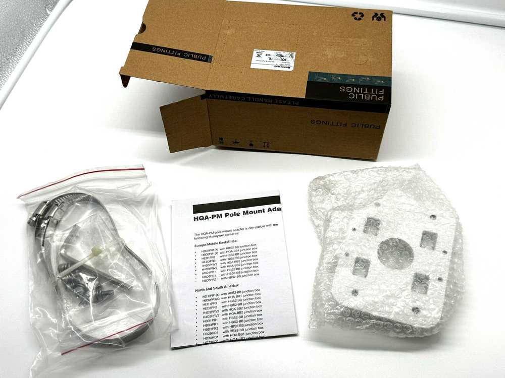 Honeywell HQA-PM Pole Mount For IP Camera, Surveillance Camera