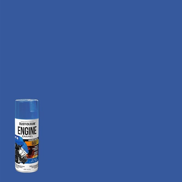 Rust-Oleum 366431 Spray Paint, Light Blue, Gloss, Solvent