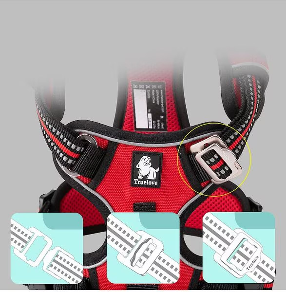 Chai's Choice Premium Quick Release Reflective Front Clip Dog Harness - Small