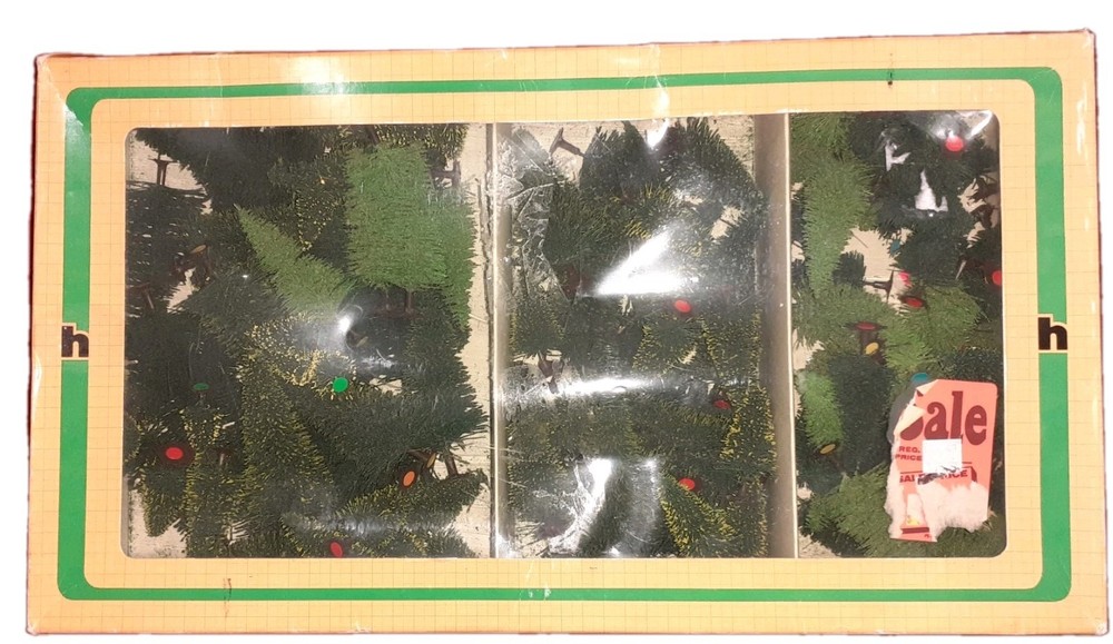 Vintage Hogan Model Builder Train Scenic  Accessories Trees