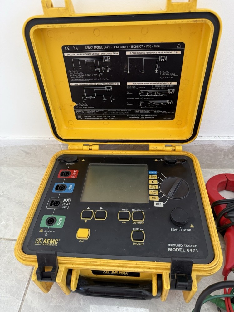 AEMC Model 6471 Ground Tester