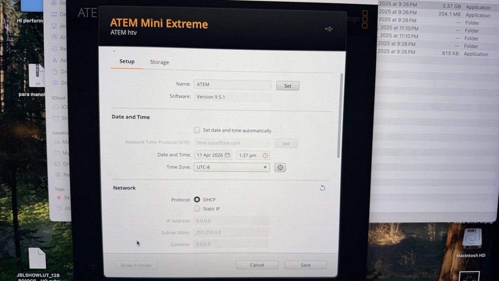 Atem Mini Extreme Live - open Box