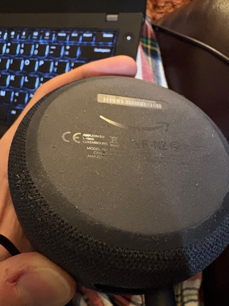 Amazon Echo Dot 3rd Gen Smart Speaker C76MP8 & Power Supply GP92NB