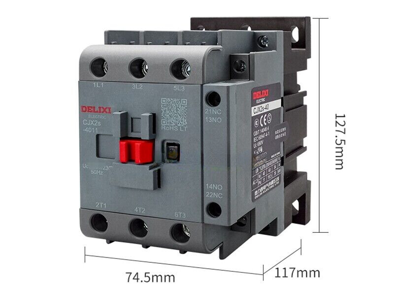 1Pcs  For  CJX2s-4011 AC380V AC contactor