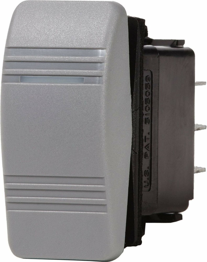 Blue Sea Systems Contura OFF-ON DPST Switch, Grey
