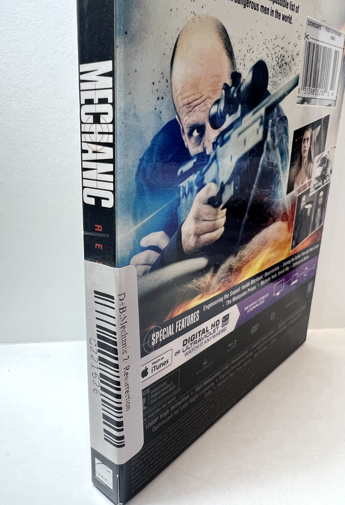 Mechanic: Resurrection (Blu-ray + DVD 2016) - Open Item