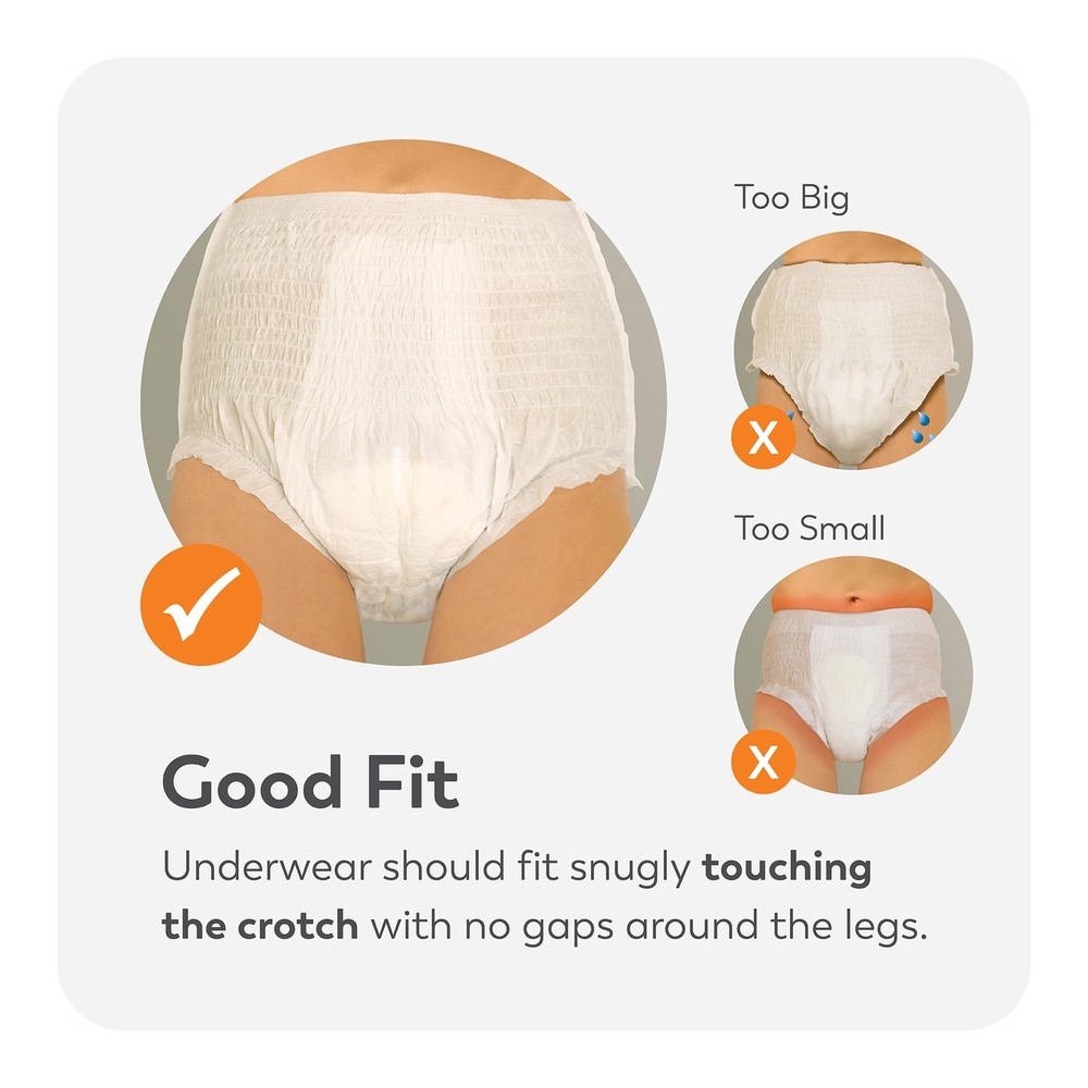 Tranquility Disposable Underwear 3X-Large 40 Ct