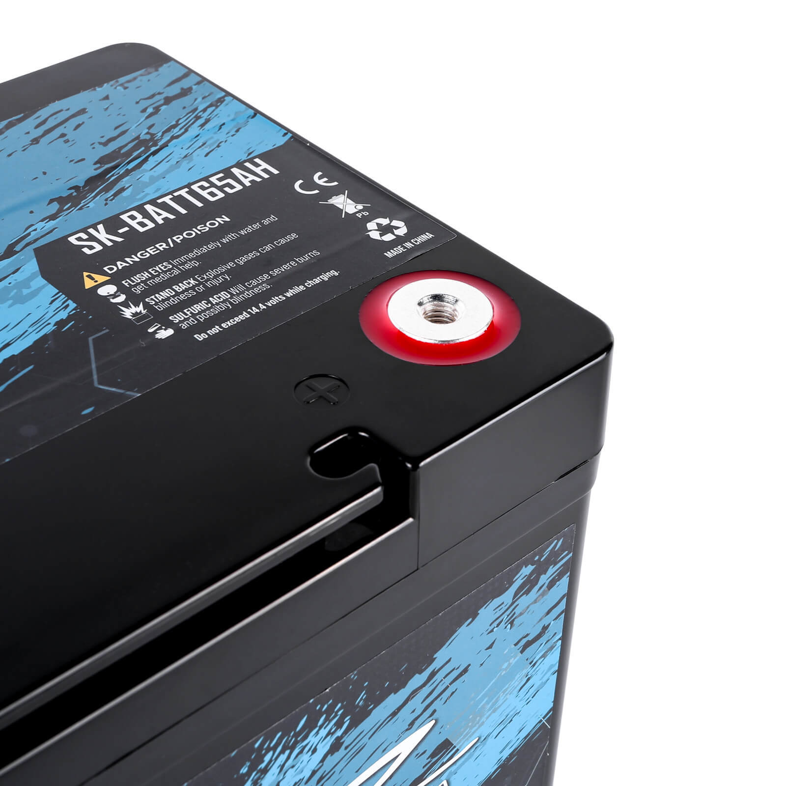 NEW SKAR AUDIO 12V 65Ah AGM HIGH PERFORMANCE CAR AUDIO BATTERY | SK-BATT65AH