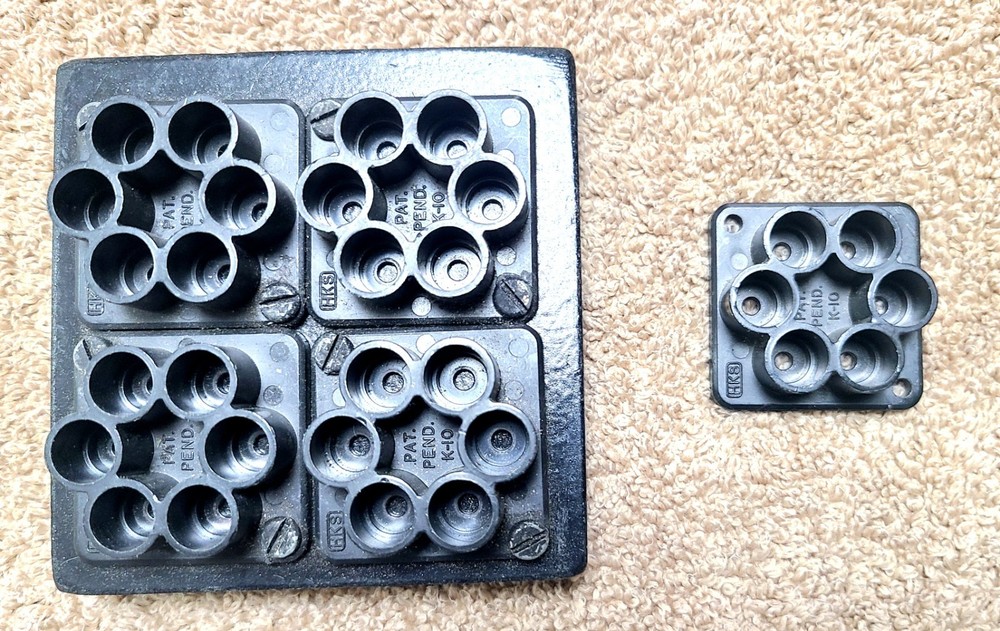 6 Shot Speadloader Block with Five Blocks