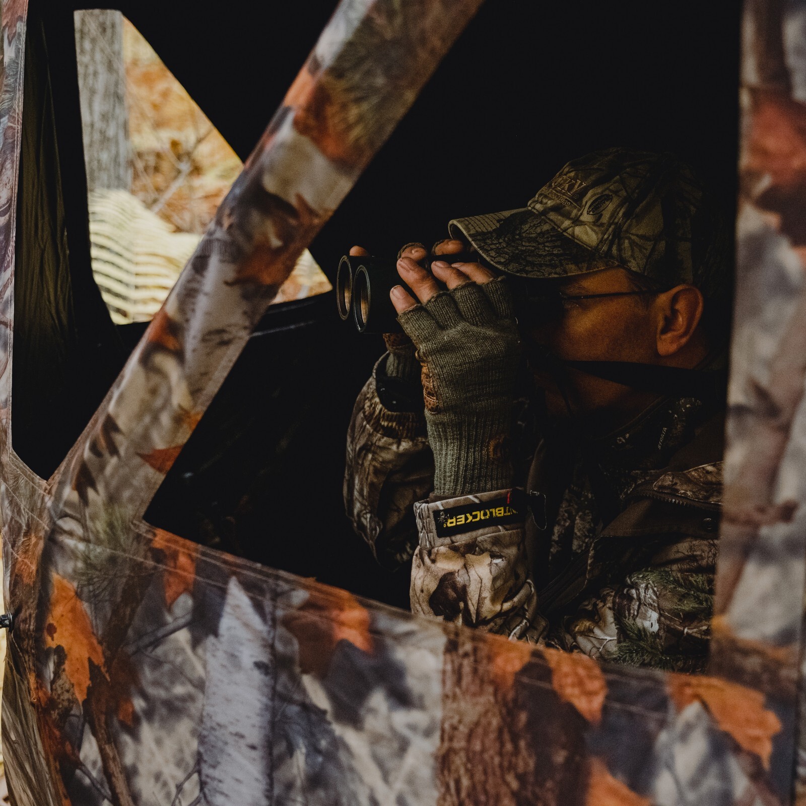 Barronett Blinds Road Runner Portable Hunting Hub Blind, 2-Person, RR200BT