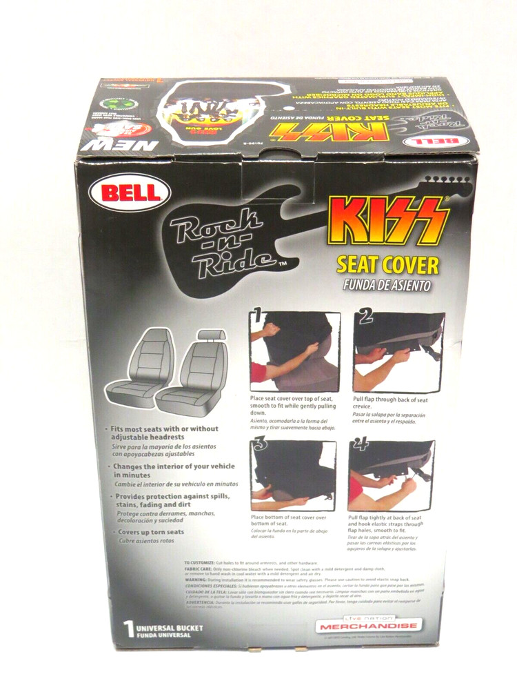 KISS LOVE GUN SEAT COVER SEALED