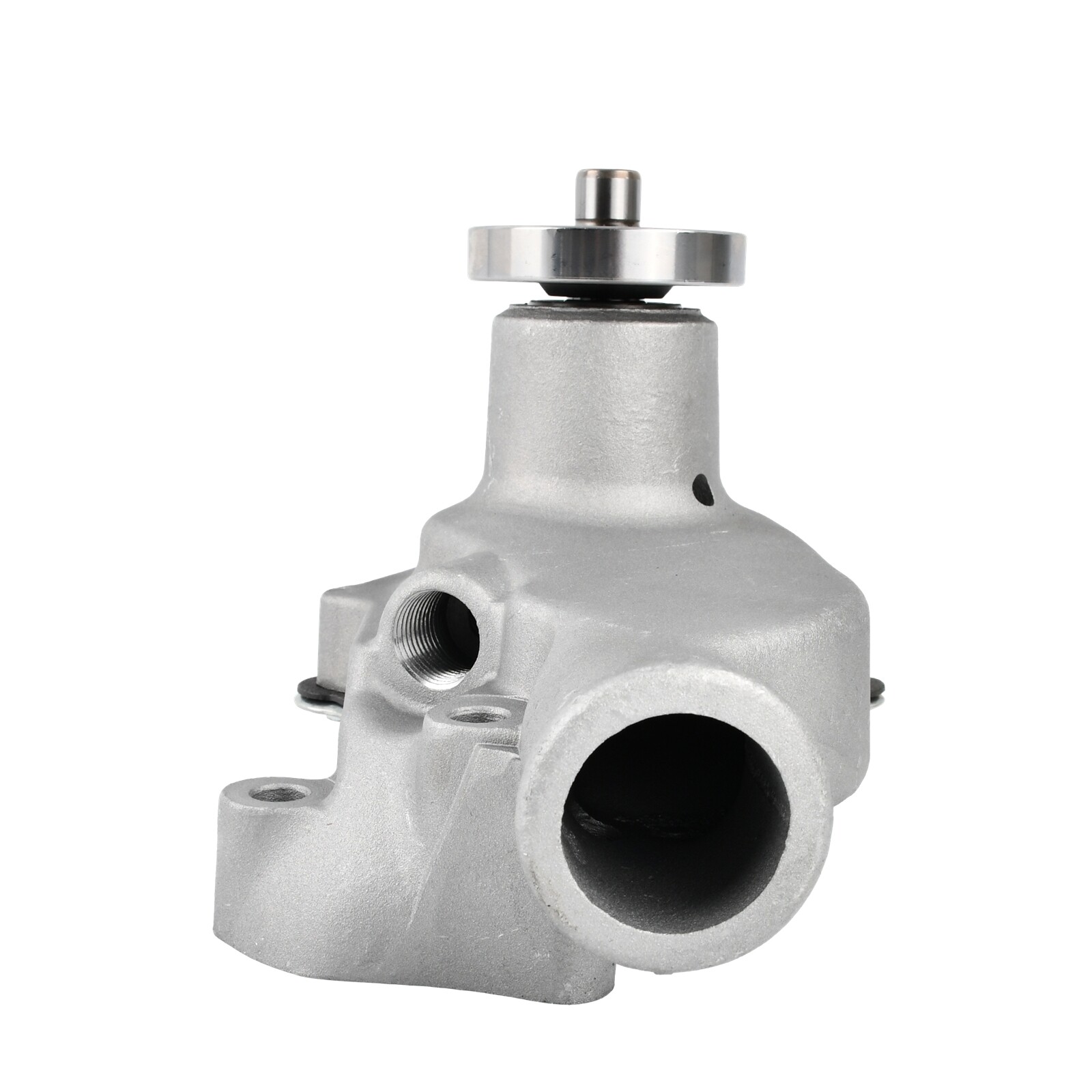 High Volume Satin Short Water Pump For Small Block Chevy SBC 283 305 327 350 400