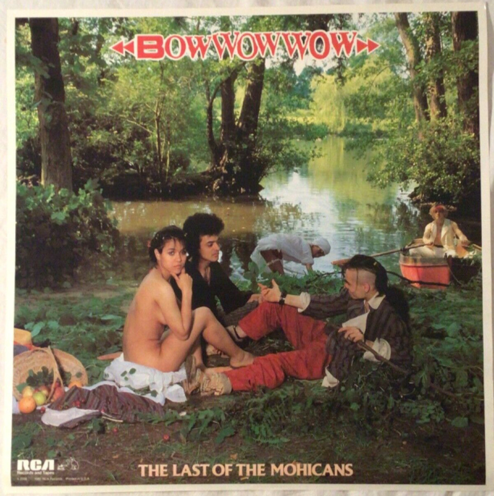 Bow Wow Wow ‘82 Promo Poster Annabella Lwin Malcolm McLaren Brand New Condition