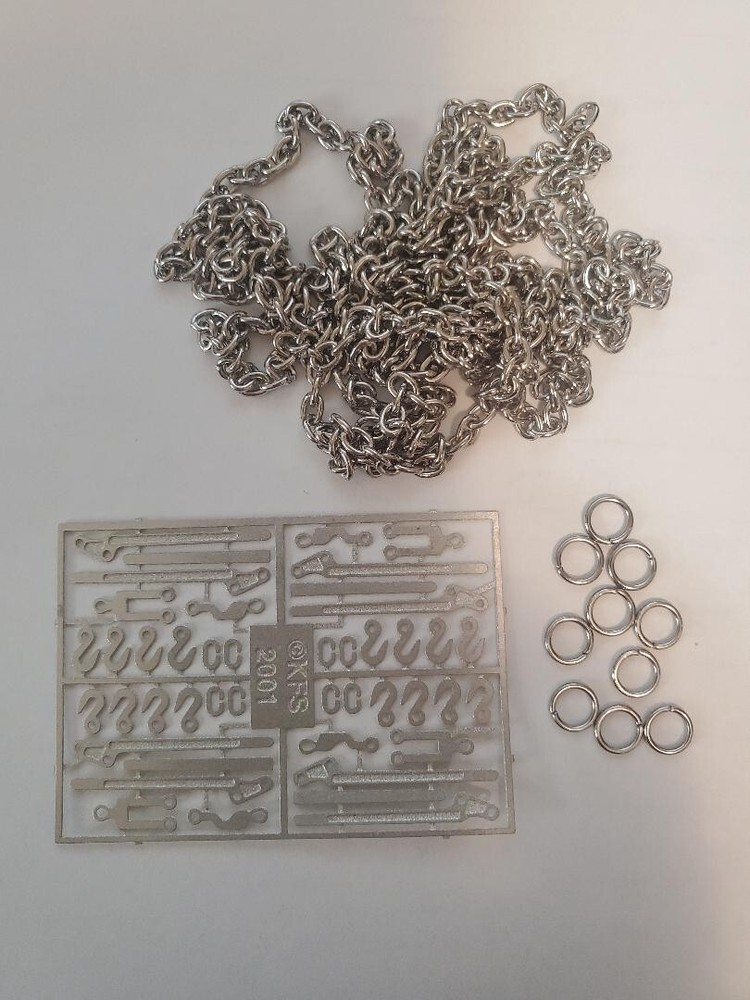 Kit Form Services #PE54 - Heavy chain stretcher kit, 1/25th scale