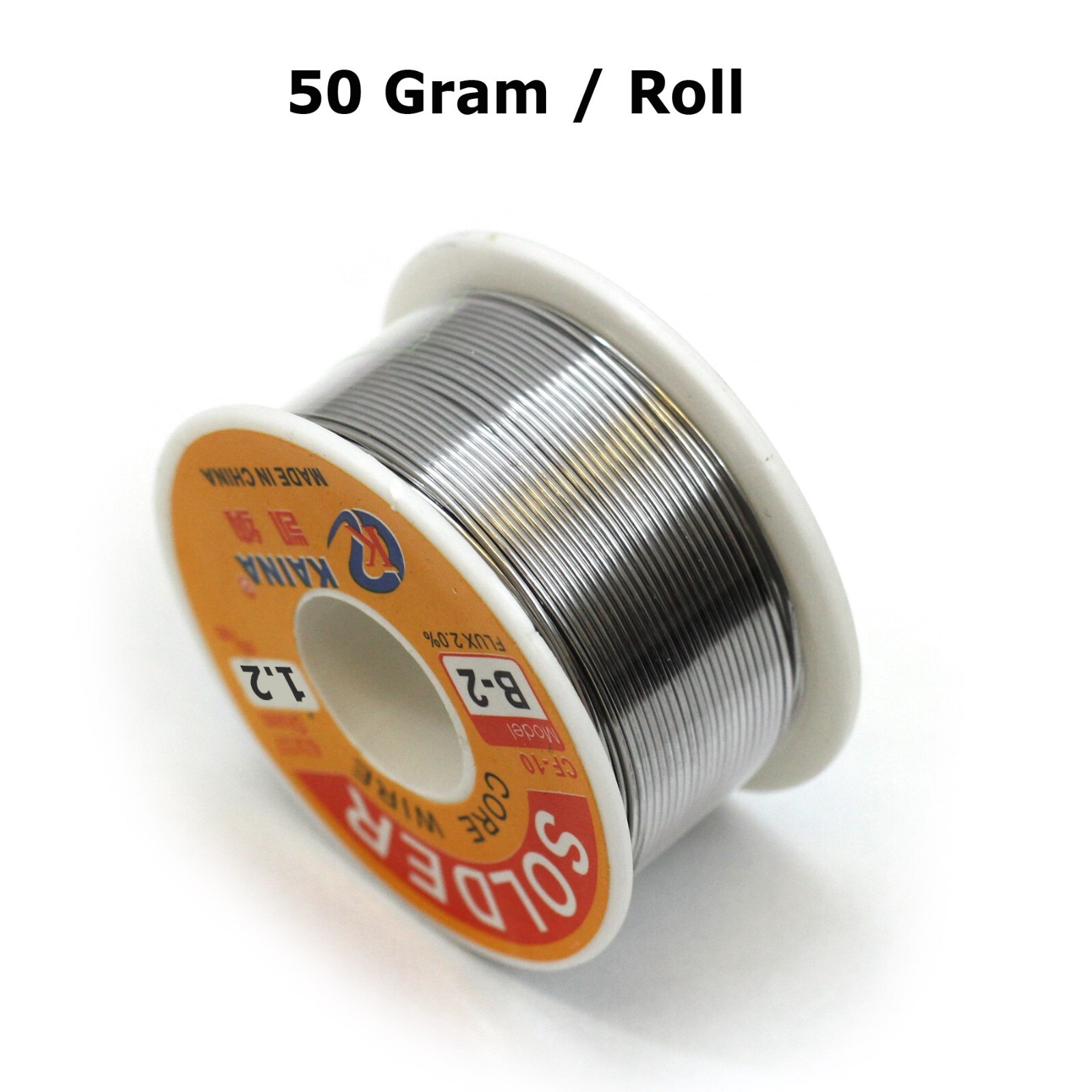 63-37 Tin Rosin Core Solder Wire Electrical Soldering Sn60 Flux .031"/1.0mm 50G