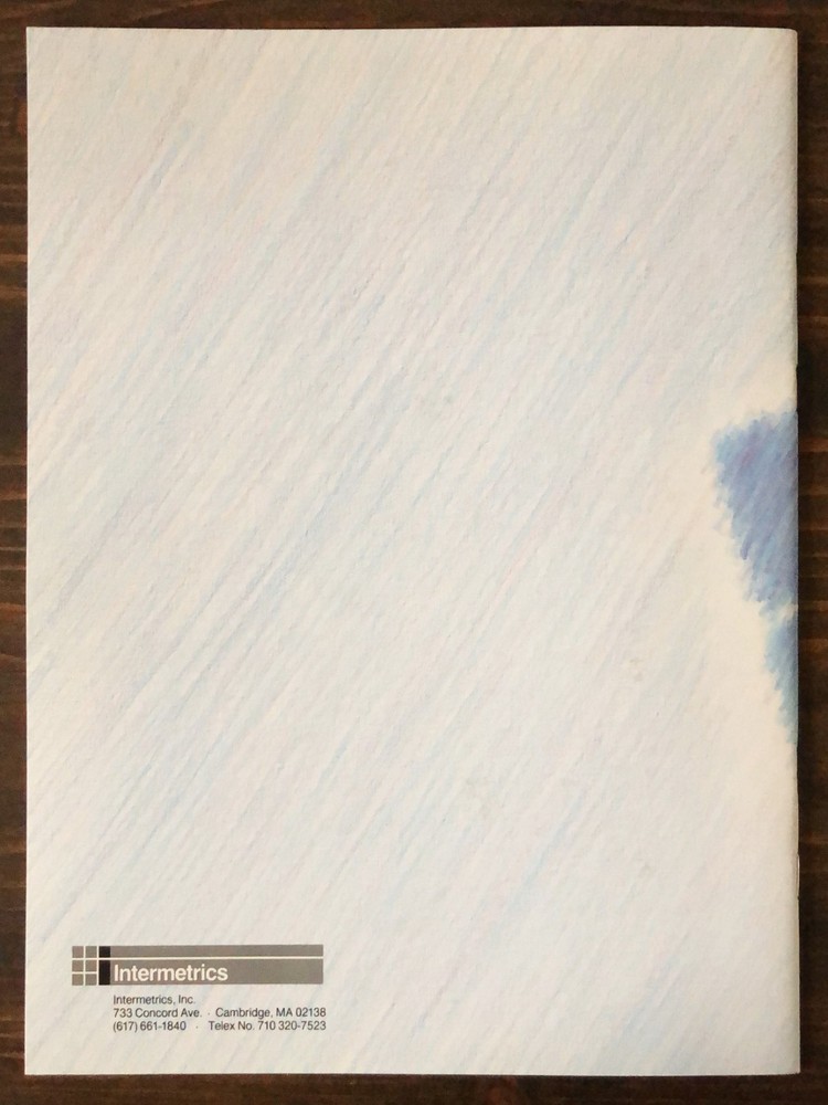 1986 Intermetrics Annual Report