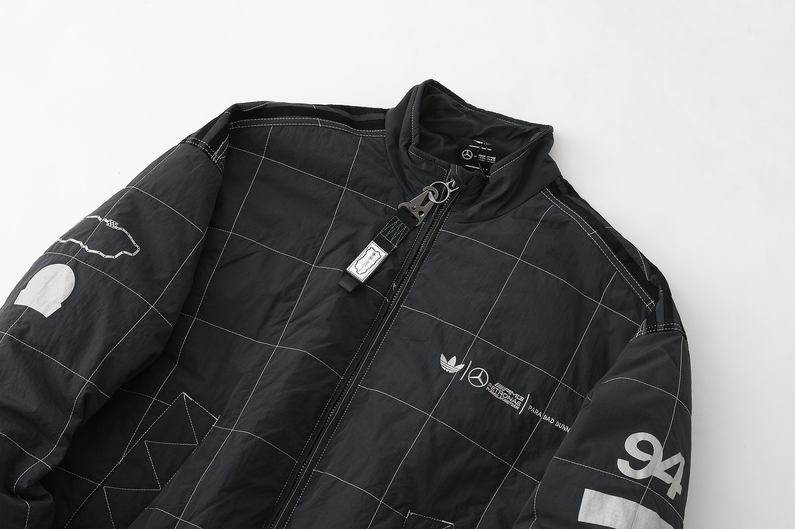 Adidas Para Bad Bunny x Mercedes-AMG F1 Racing Jacket