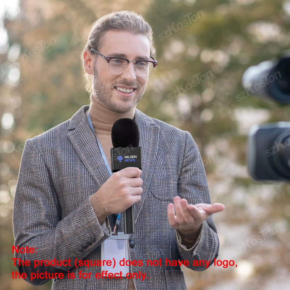 DJI Mic 1/2/3 Rhode GO Interview Handle Adapter - Wireless Microphone Handle