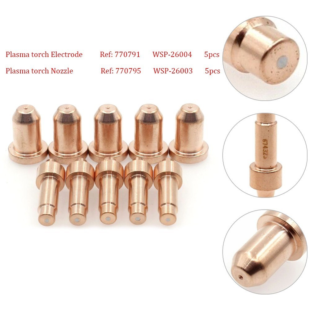 ForAir Force 12ci Plasma Torch Tips Electrode Head Accessories