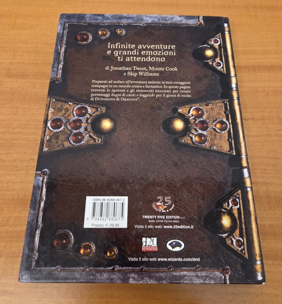 Dungeons Dragons Player Manual 6501 Basic Manual I v.3.5