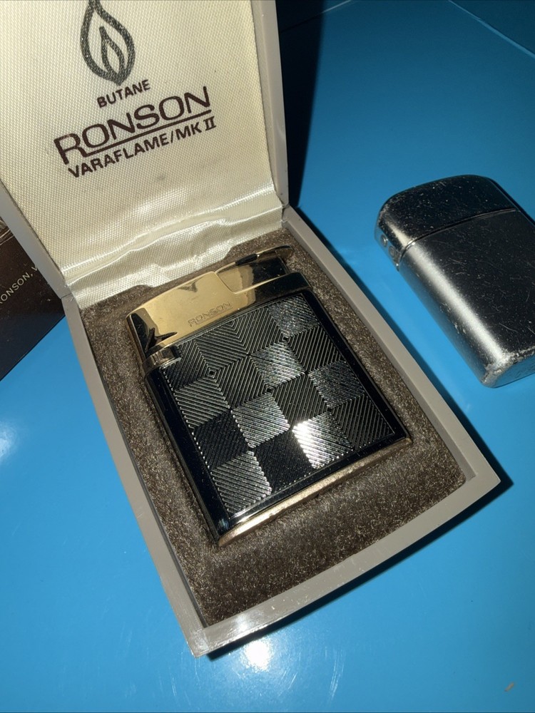 2 Vintage Ronson Lighters