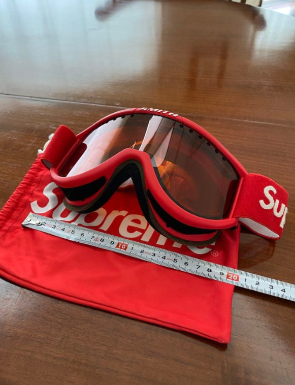 Supreme x Smith Snow Goggles Red FW15 Limited Edition Ski Snowboard New 2026