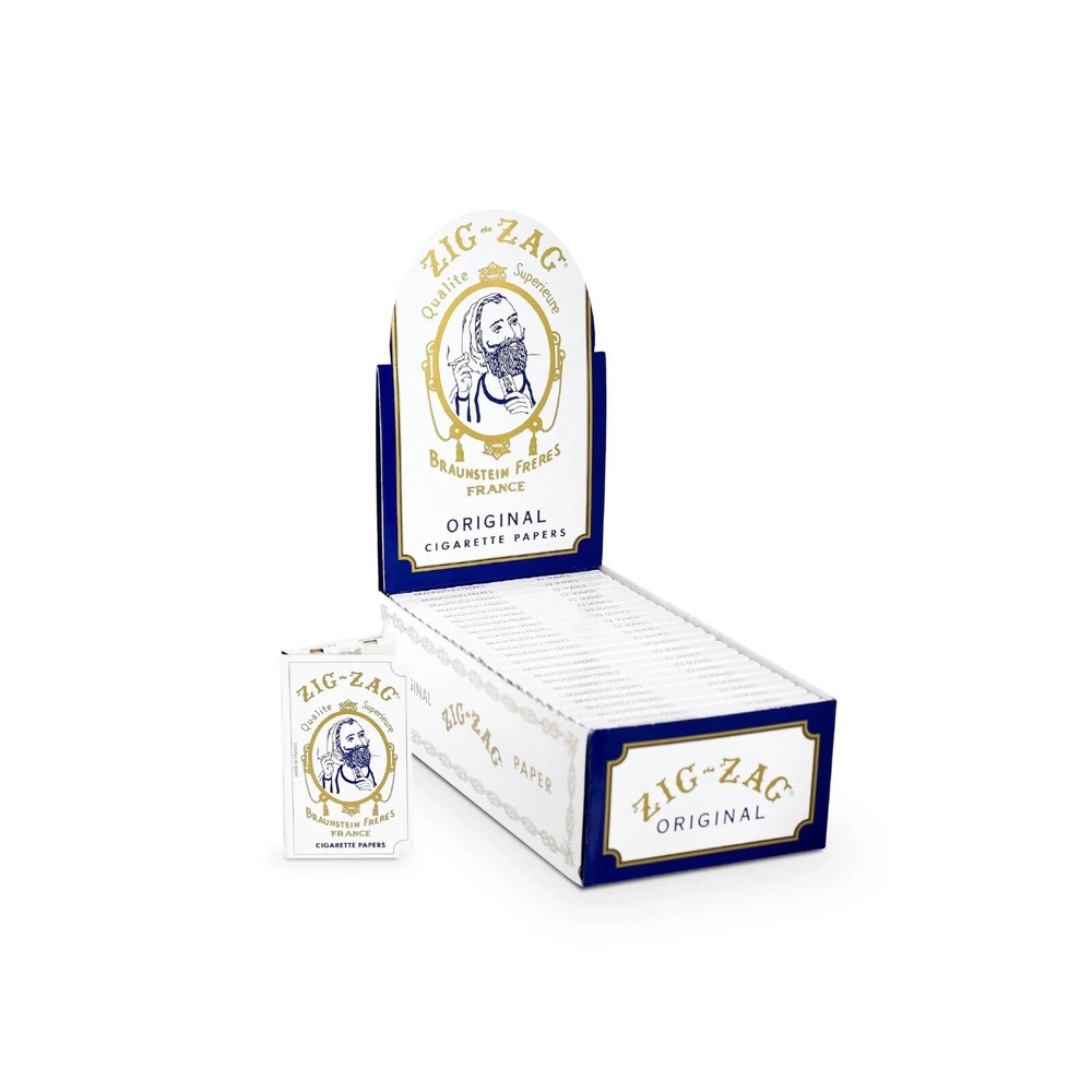 ✨ZIG ZAG ORIGINAL WHITE ROLLING PAPERS ✨6 BOOKLETS👀