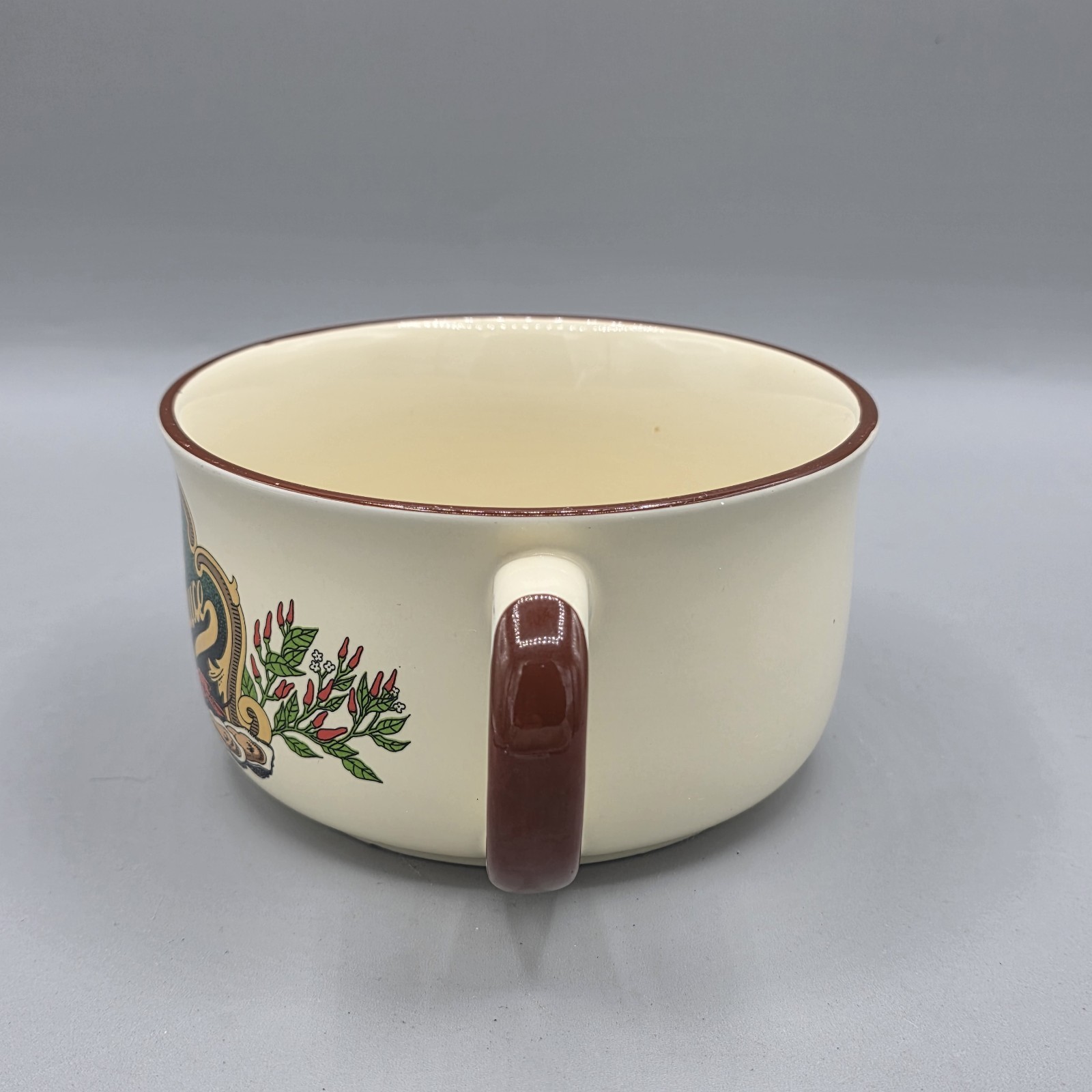 Tabasco Stoneware Pepper Sauce McIlhenny Soup Seafood Gumbo Bowls 16 oz Set of 4