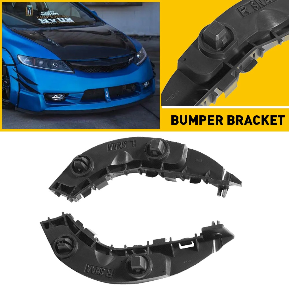 2pcs Front Bumper Bracket Left & Right side for Honda Civic 2006-2010 2011
