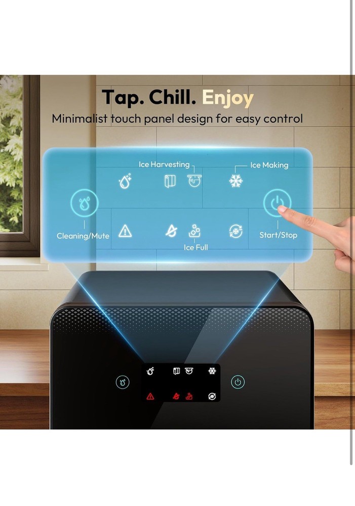 Ice Maker Automatic Whiskey Ice Ball Maker Machine Clear Cube Machine For Home