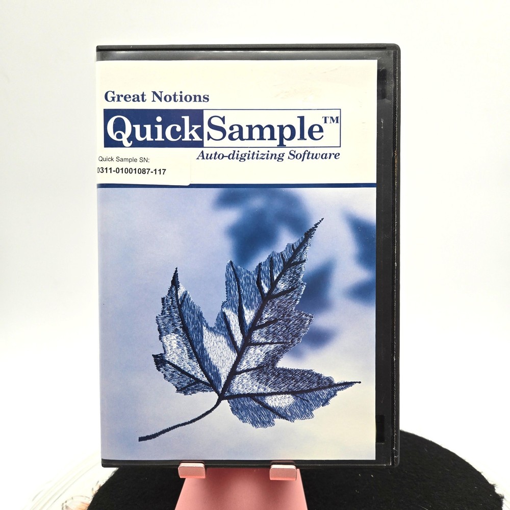 Great Notions Quick and Simple Embrodery Software