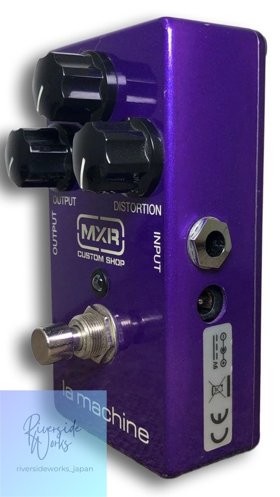 MXR LA Machine Octave Fuzz Tested with AC Adapter