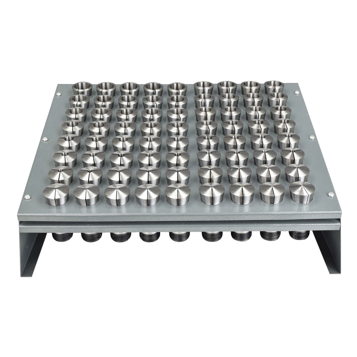 72 PC. PRECISION INCH 5-C COLLET SET w/RACK, 1/64″ TO 1-1/8" 1/64th Sizes 5 C