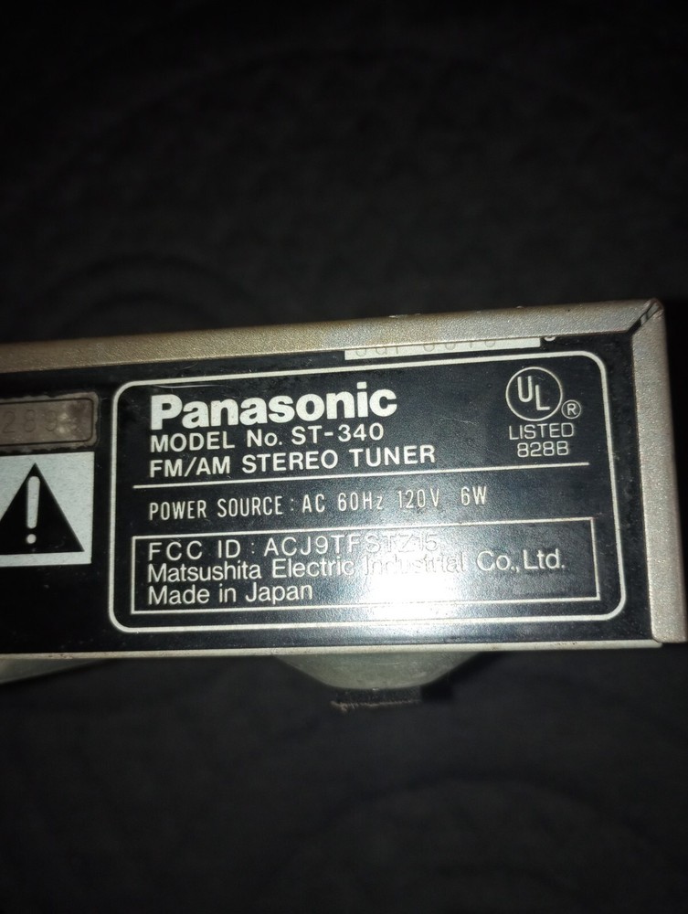 Panasonic RS-380 / ST-340 / SU-340 Tested Working