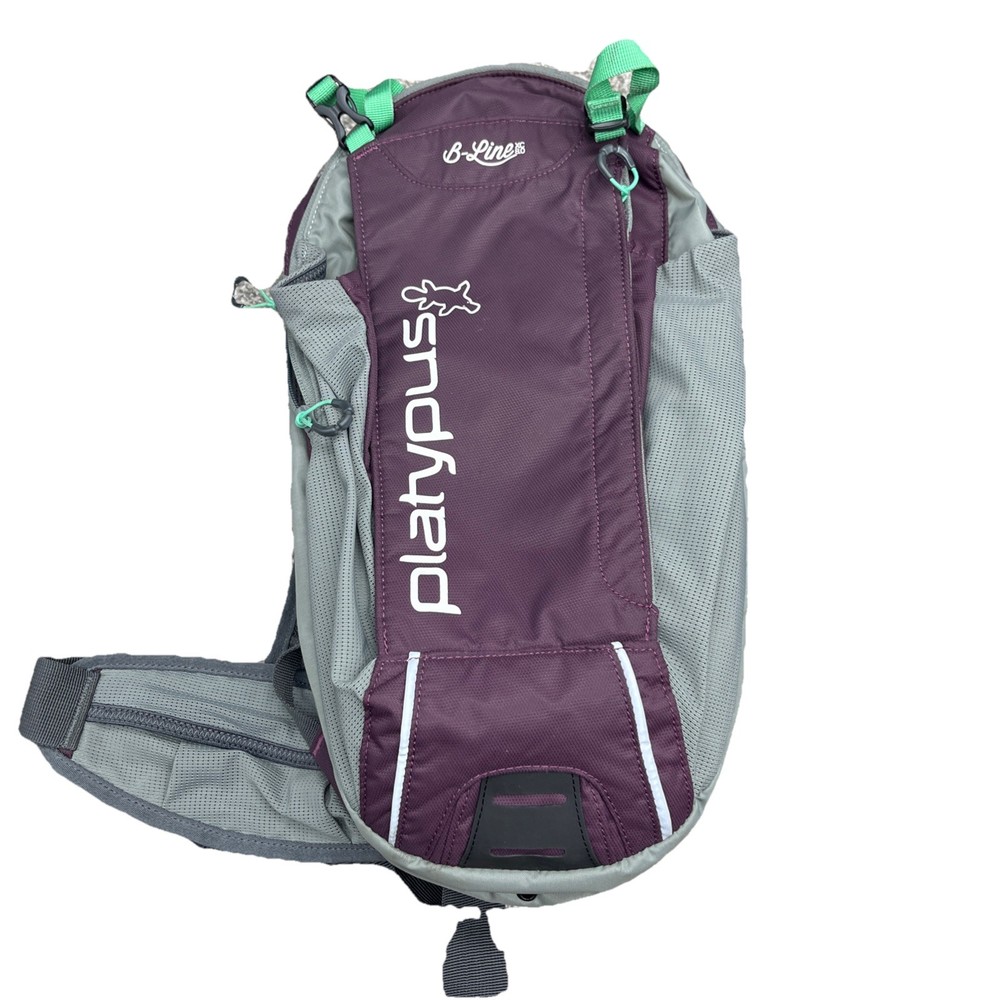 Platypus B-line Xc 8.0 Camelback Backpack Hydration Pack Burgundy / Gray