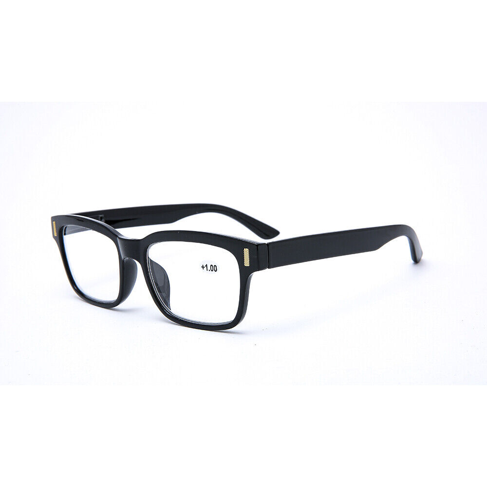 Top-Quality TR90 Rectangle Reading Glasses Readers Blue Light Blocking Glasses