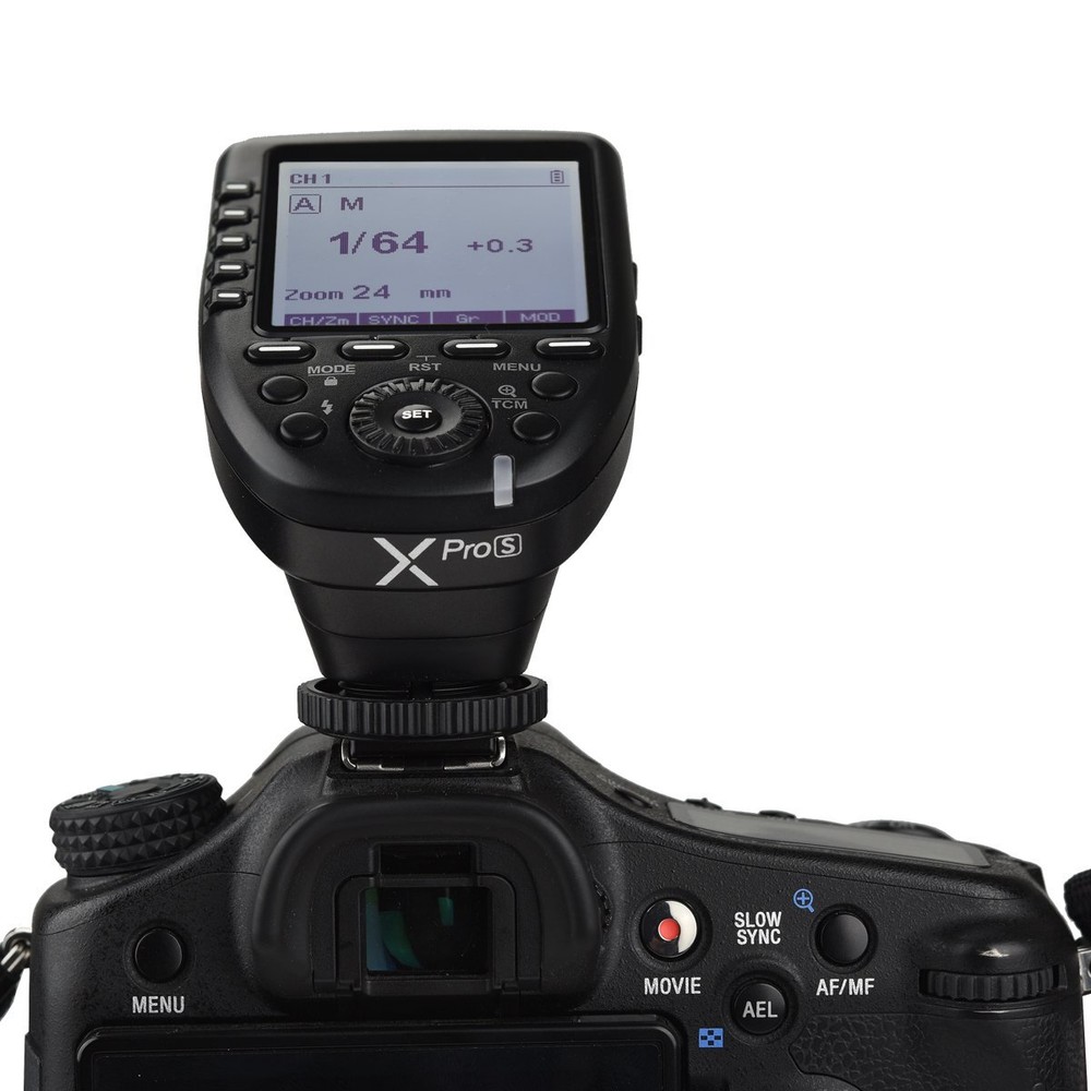 Godox XPro-S 2.4G Wireless TTL HSS Flash Transmitter Trigger For Sony Camera