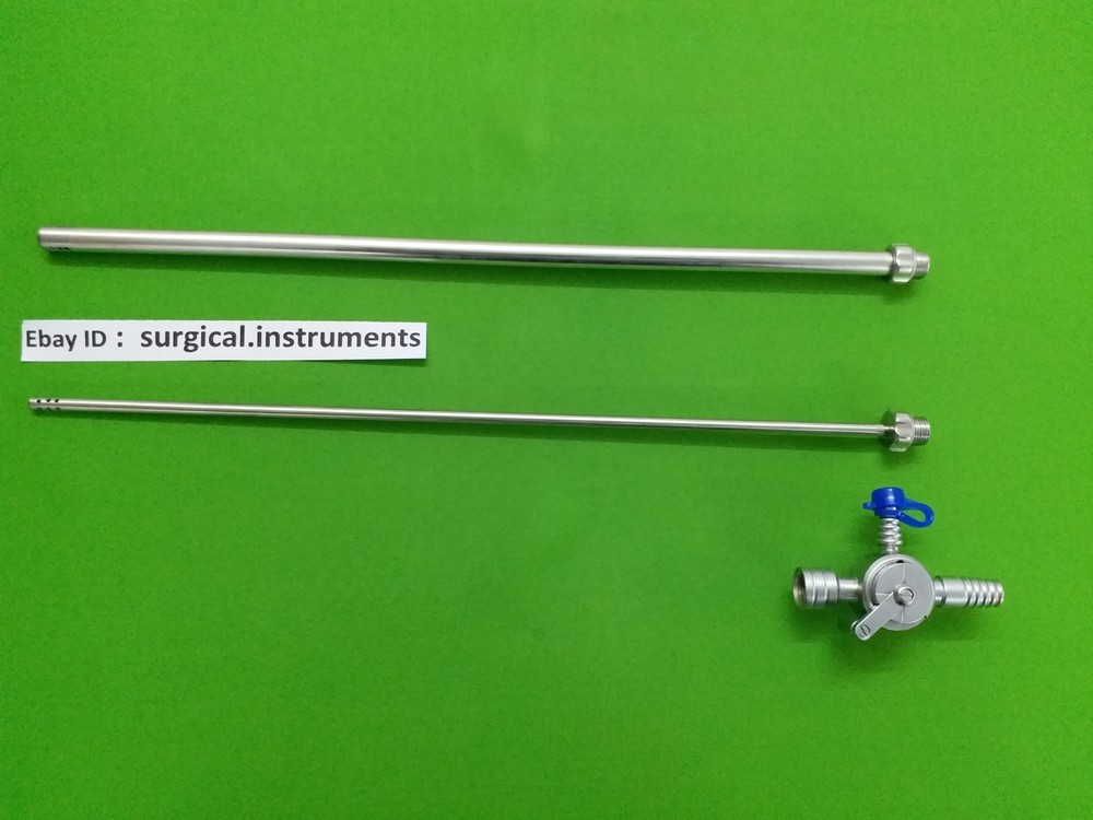 2pc Laparoscopic Suction Irrigation Cannula 10mmx330mm Endoscopic Instruments