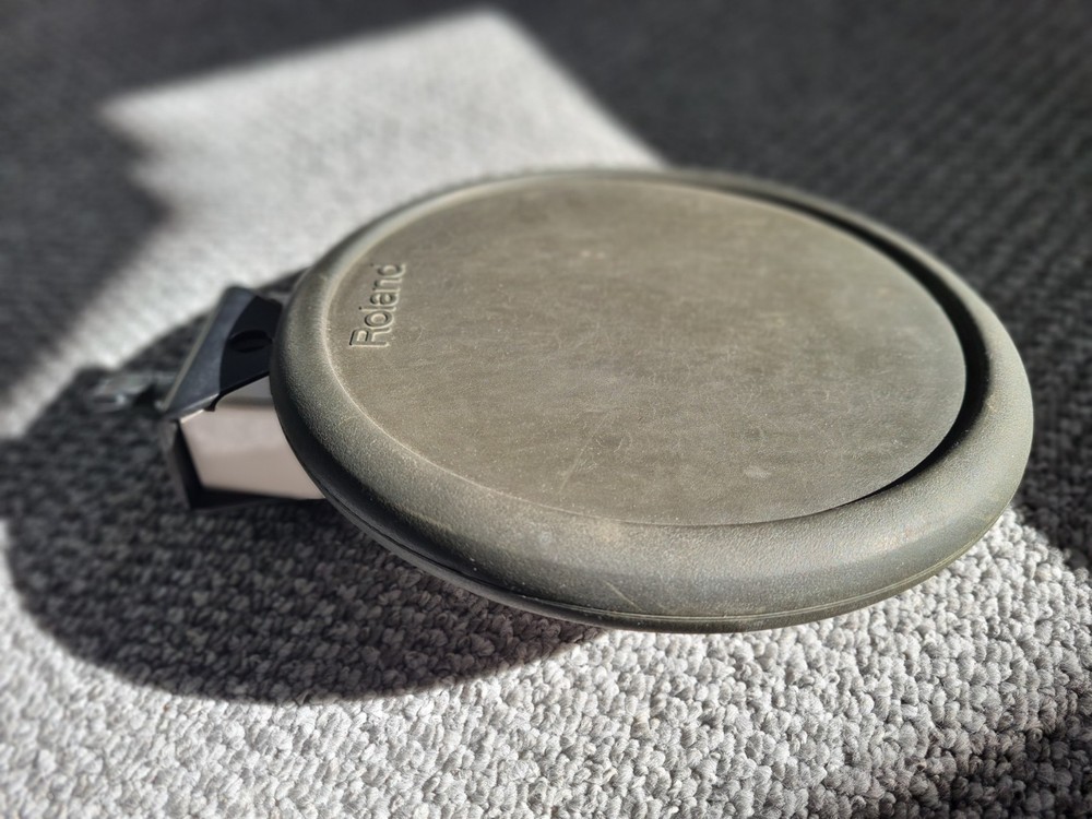 Roland V-Drums PD-6 Electronic Drum Trigger Pad. Good Condition.