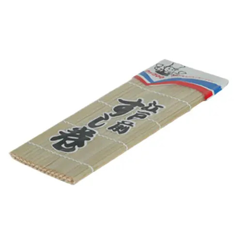 Thunder Group BASR095JP 9-1/2" x 9-1/2" Flat Bamboo Sushi Roller