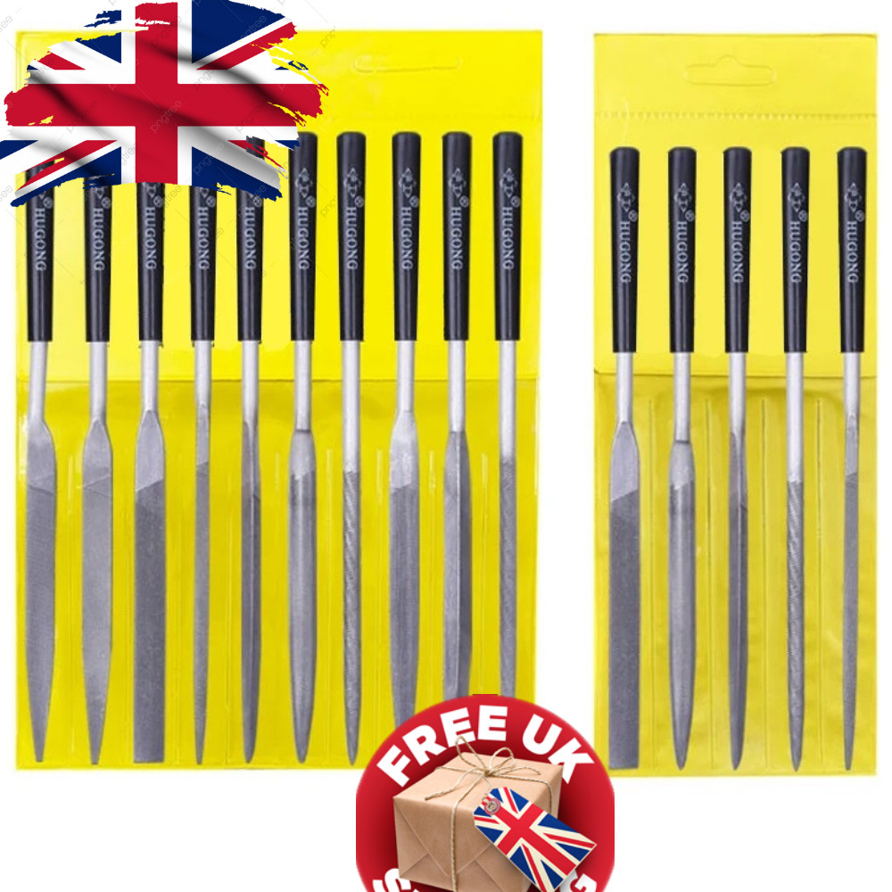 5/10pc Mini Needle File Set 140mm