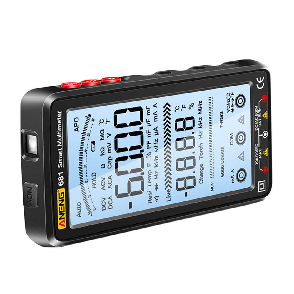 ANENG 683 682 681 Smart Digital Multimeter AC/DC Capacitance Meter Diode Tester