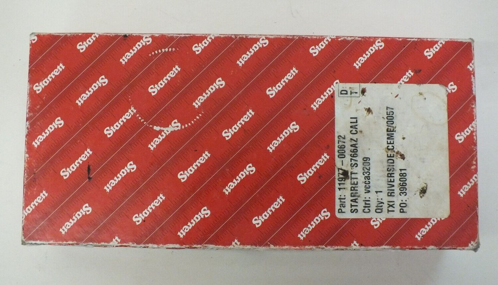 Starrett S766AZ Precision Measuring Tool Kit: 2 Pc Digital Caliper & Micrometer