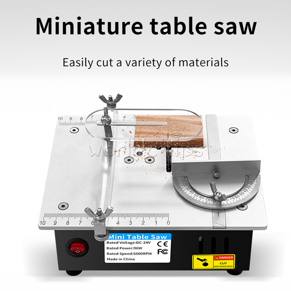 DC24V Woodworking Table Saw Electric Multi-Function Precision Cutting Machine