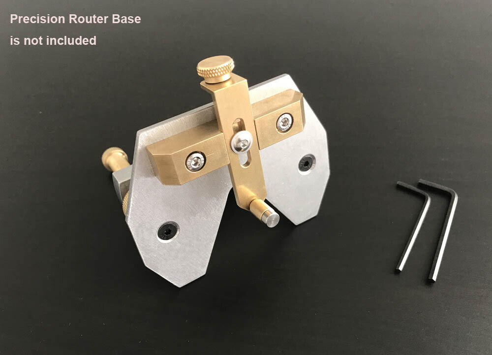 ElmerGuitar Router Edge Guide, Create Binding Channels