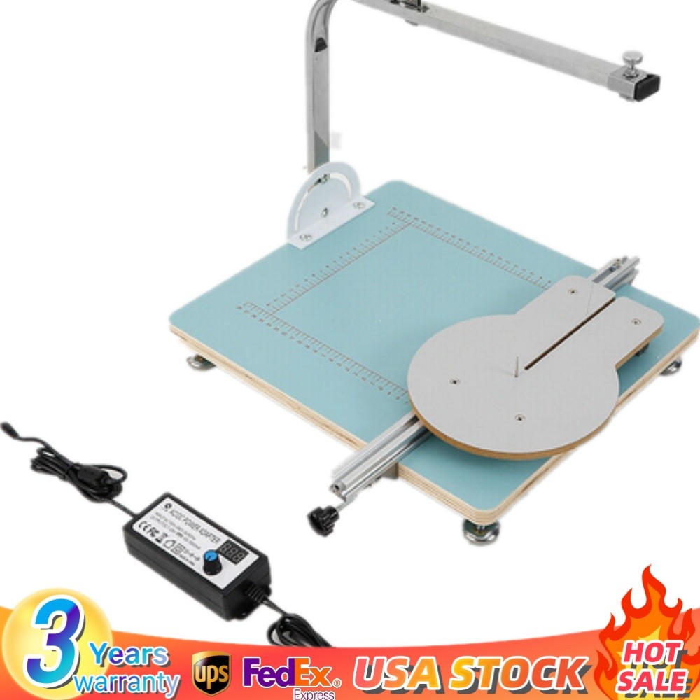 Styrofoam Sponge Foam Hot Wire Cutter Working Table Desktop Cutting Machine Kit
