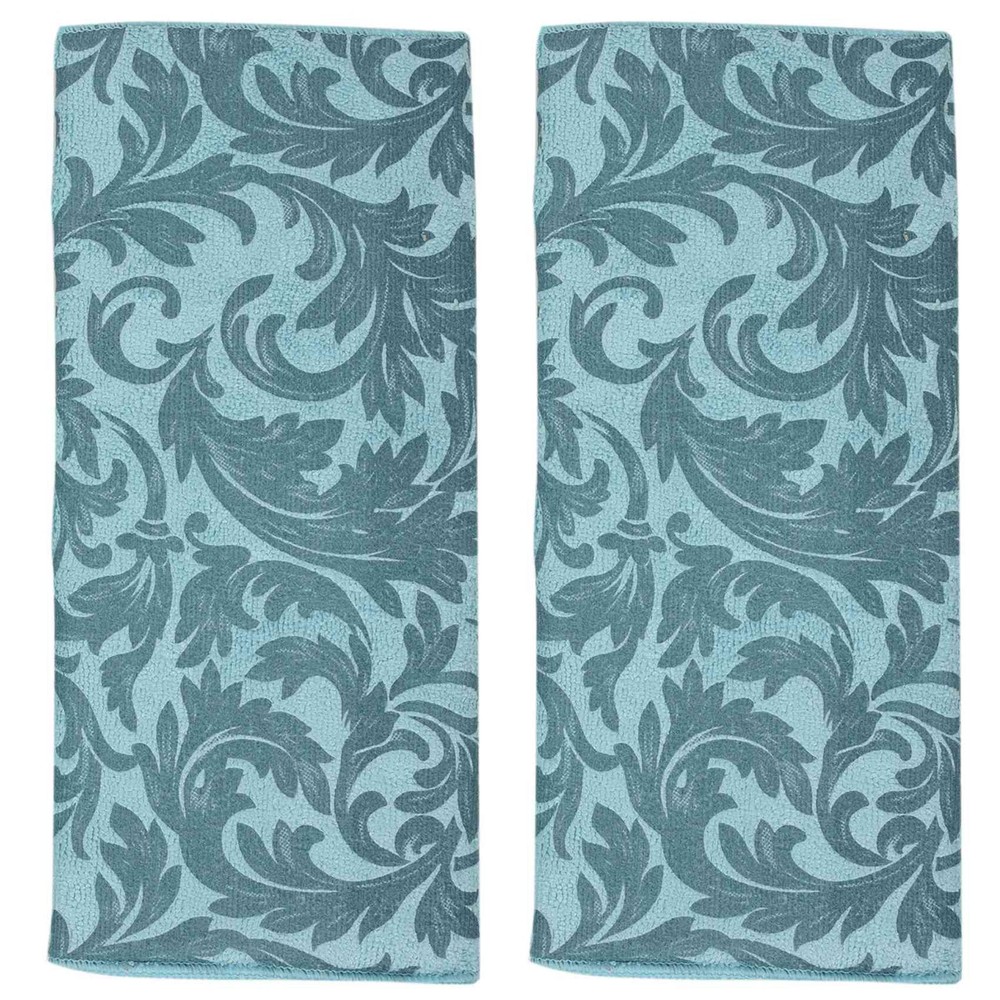 2 Pack Dish Drying Mat Absorbent Drying Mat Machine Washable Dish Drying3418